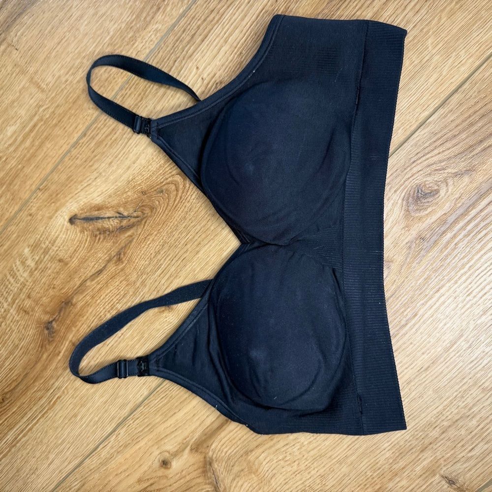 Bravado Black Nursing Maternity Wireless Bra